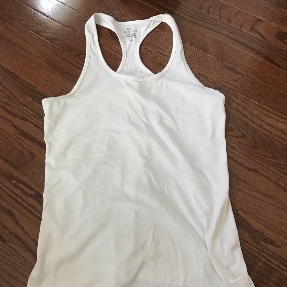 White tank top